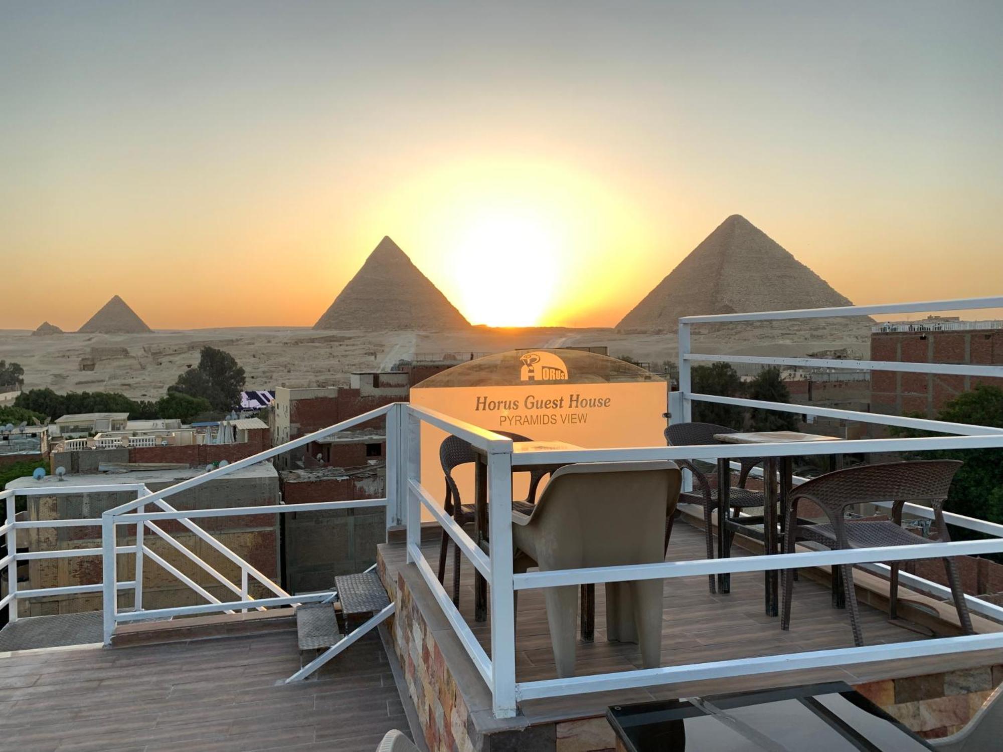 Horus Guest House Pyramids Kafret el-Gabal Kültér fotó