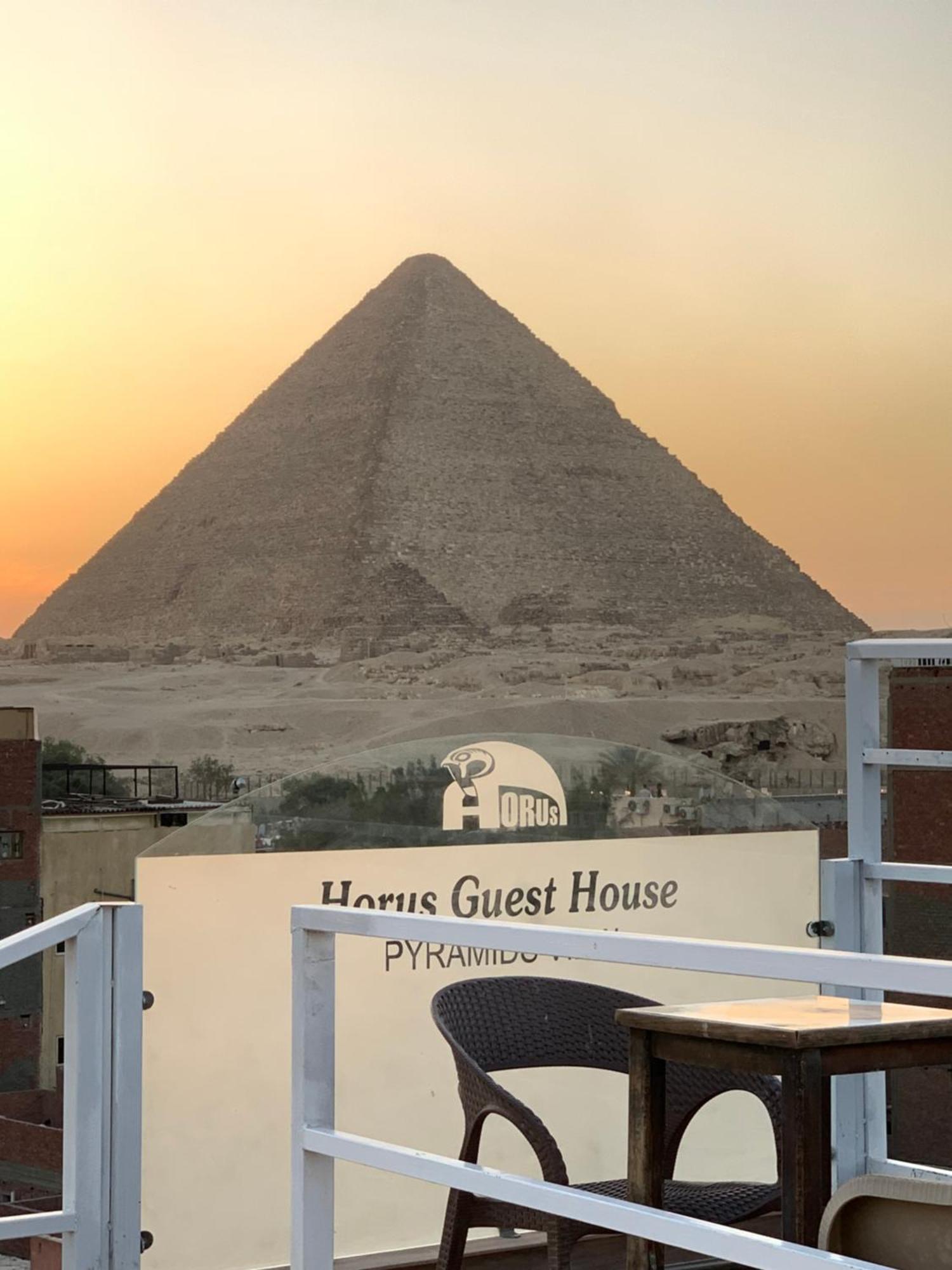 Horus Guest House Pyramids Kafret el-Gabal Kültér fotó