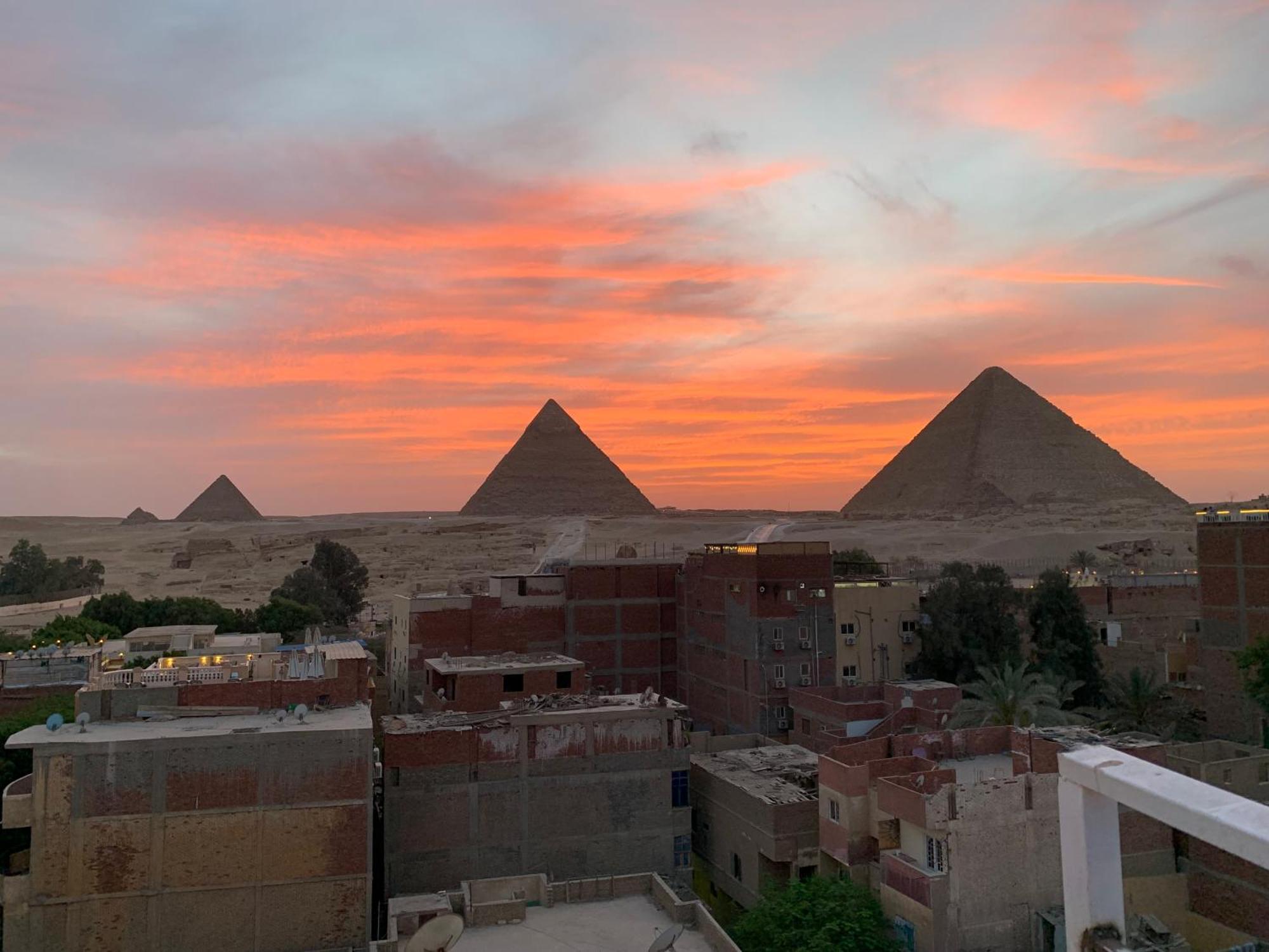 Horus Guest House Pyramids Kafret el-Gabal Kültér fotó