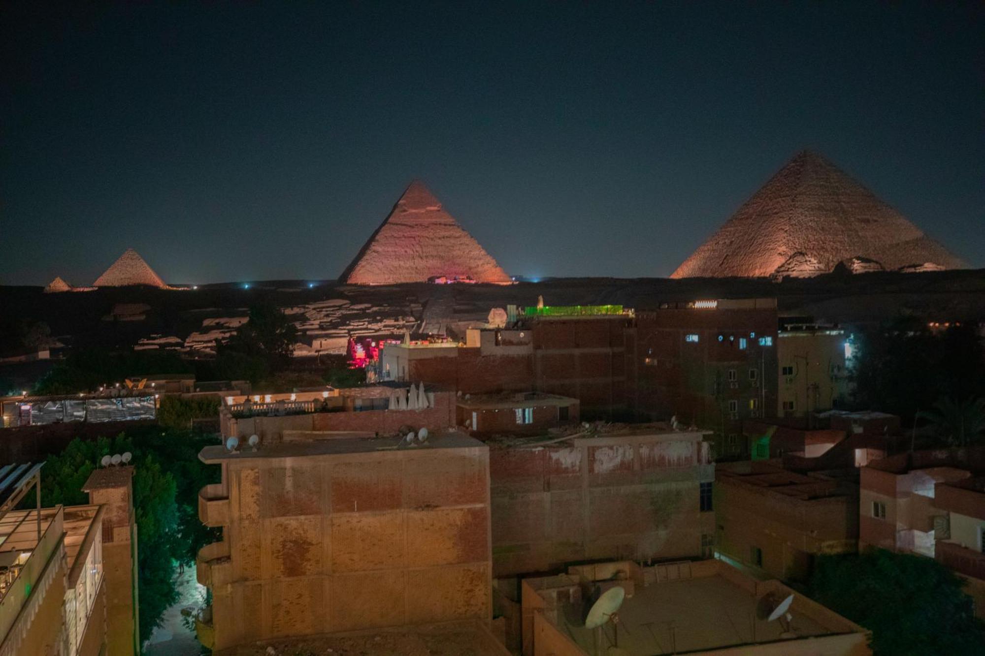 Horus Guest House Pyramids Kafret el-Gabal Kültér fotó