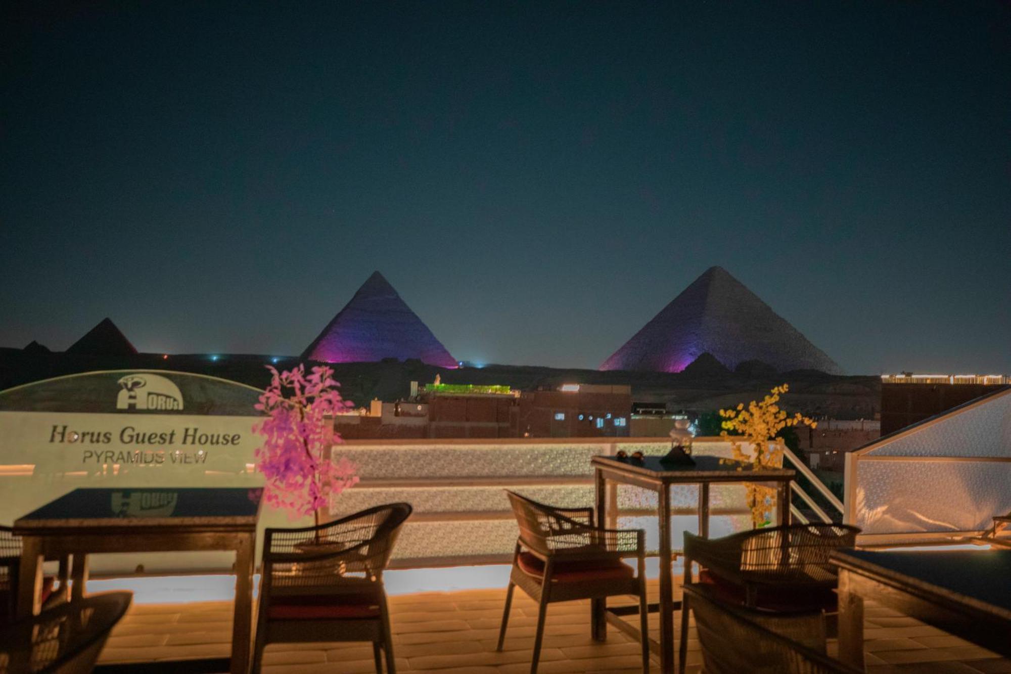 Horus Guest House Pyramids Kafret el-Gabal Kültér fotó