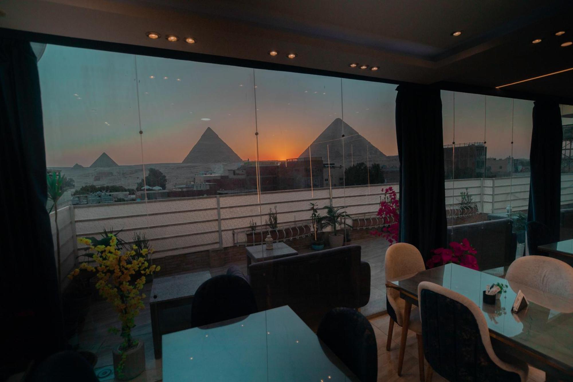 Horus Guest House Pyramids Kafret el-Gabal Kültér fotó