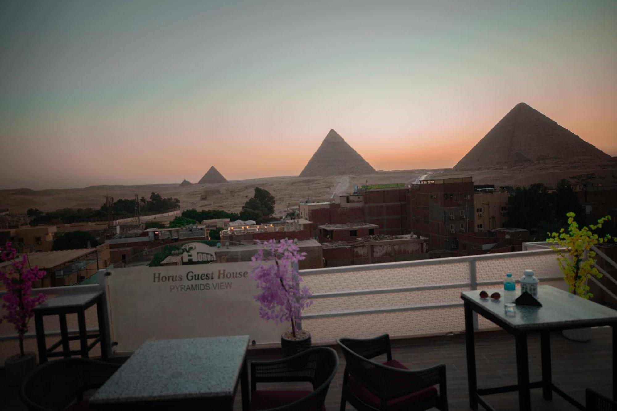 Horus Guest House Pyramids Kafret el-Gabal Kültér fotó