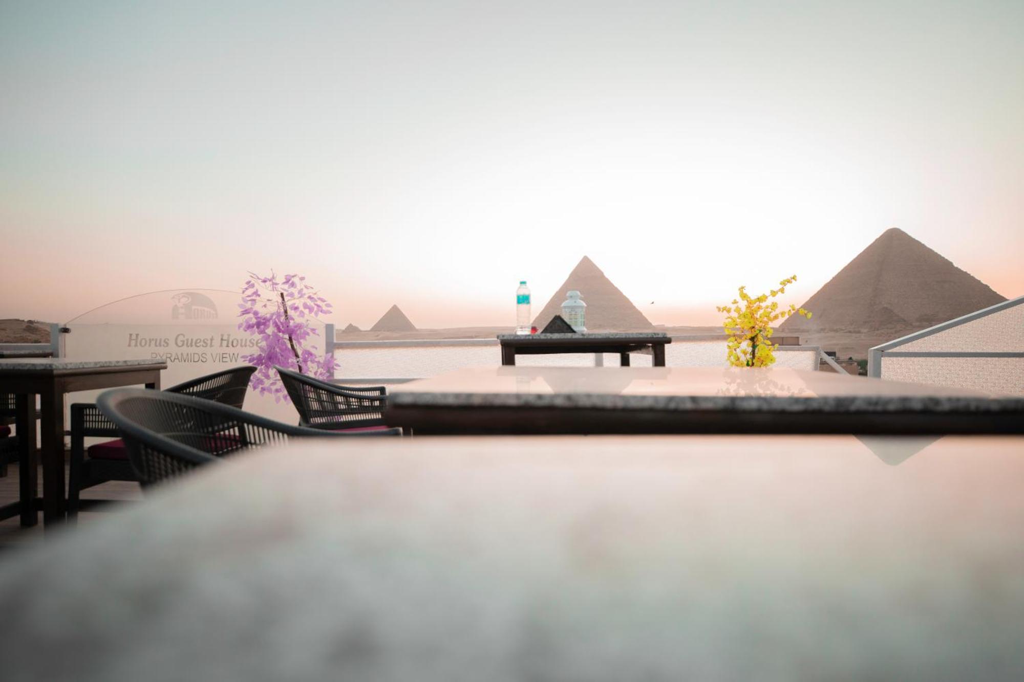 Horus Guest House Pyramids Kafret el-Gabal Kültér fotó